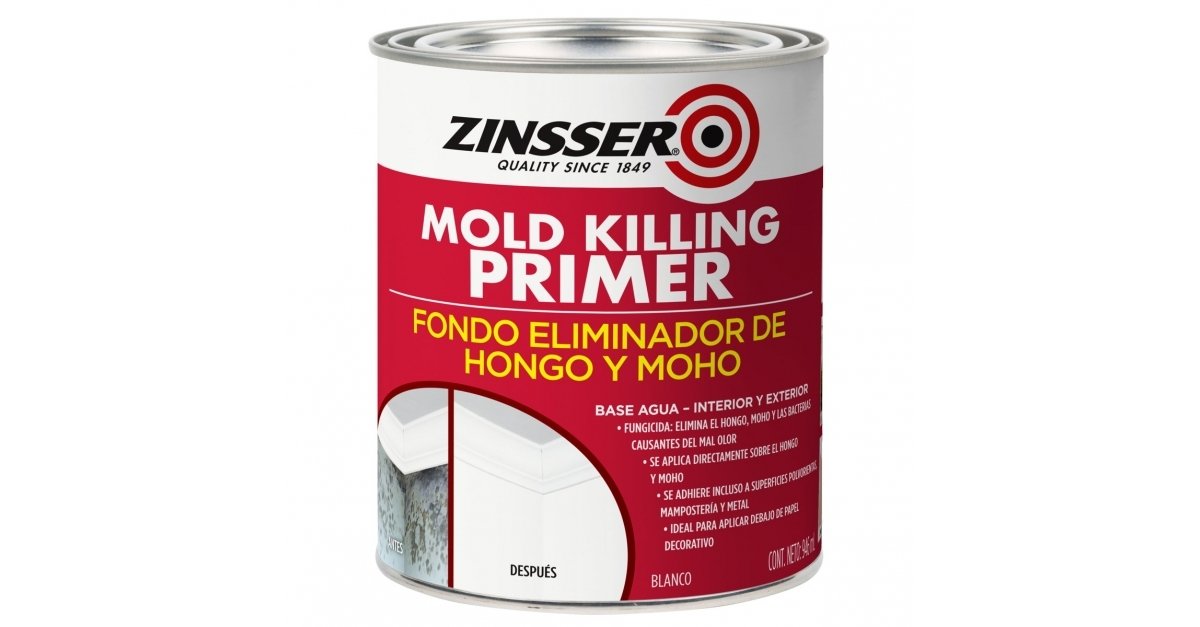 mold killing primer fondo eliminador de hongos .946ml - Ferretería Dos  clavos