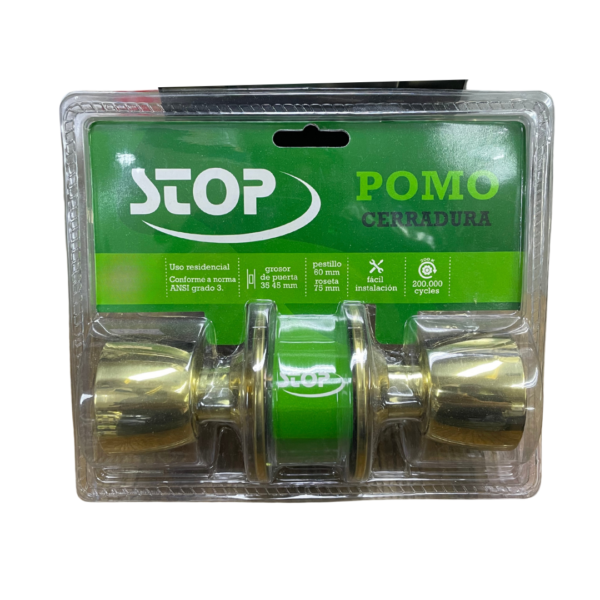 Cerradura Pomo - STOP